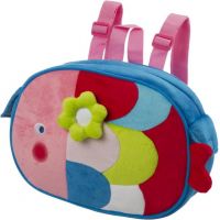Velour Mini Backpack Tuc Tuc Girl Fish