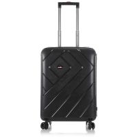 Βαλίτσα σκληρή μαύρη με 4 ρόδες μεσαία  Dielle PPL8  65 cm