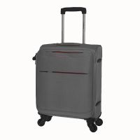 Cabin Soft Luggage 4 Wheels Diplomat ZC6040-55 Grey