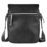 Τσάντα ώμου ανδρική Bugatti Moto D Medium Shoulder Bag, πίσω όψη