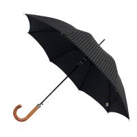 Ομπρέλα ανδρική αυτόματη μεγάλη με ξύλινη λαβή Guy Laroche Men's Design
