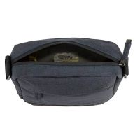 Τσάντα ώμου μπλε Camel Active Hong Kong Blue Crossbody Bag, εσωτερικό