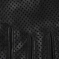 Γάντια δερμάτινα γυναικεία διάτρητα μαύρα  Guy Laroche Leather Gloves 98874 Black