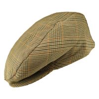 Men's Summer Cap Checked Green