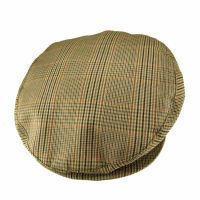 Men's Summer Cap Checked Green