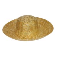 Καπέλο ψάθινο πλατύγυρο αγροτικό καλοκαιρινό Straw Farm Hat.