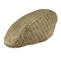 Men's Summer Cap Grey Stripes Grey