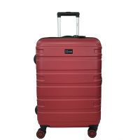 Medium Hard Expandable Luggage With 4 Wheels Rain RB80104  65 cm Red
