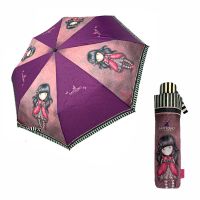 Manual Folding Umbrella Santoro Gorjuss Ladybird