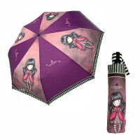 Automatic Folding Umbrella Santoro Gorjuss Ladybird