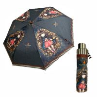 Manual Folding Umbrella Santoro Gorjuss Autumn Leaves