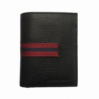 Πορτοφόλι δερμάτινο ανδρικό μαύρο U.S. POLO ASSN. Mallet Ver. Multif. Wallet Black.