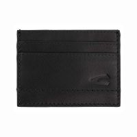 Leather Card Holder Camel Active Niagara  Black