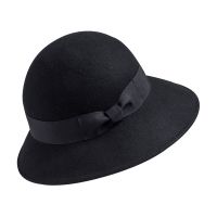 Women's Winter Wool Hat Black