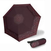 Super Mini Folding Manual Umbrella Knirps X1 Ecorepel Unity Bordeaux