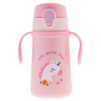 Insulated Stainless Steel Bottle With Handles Stephen Joseph Unicorn