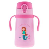 Insulated Stainless Steel Bottle With Handles Stephen Joseph Mermaid