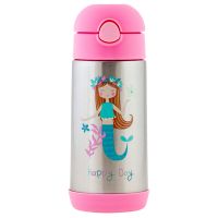 Double Wall Stainless Steel Bottle Stephen Joseph Mermaid