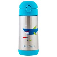 Double Wall Stainless Steel Bottle Stephen Joseph  Shark