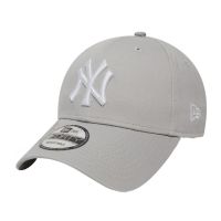 Καπέλο τζόκεϊ γκρι New York Yankees New Era 9Forty League Essential Cap Grey / White