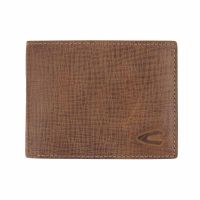 Leather Horizontal Wallet Camel Active Salo Cognac