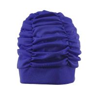 Σκουφάκι θάλασσας μονόχρωμο μπλε ρουά Lycra Swimming Cap Royal Blue