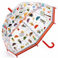 Ομπρέλα παιδική διάφανη Djeco Under The Rain