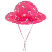 Summer Cotton Hat With UV Protection Memaid Stephen Joseph Pink