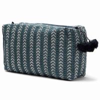 Women's Cotton Toiletry Bag Green