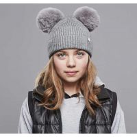 Knitted Ηat Chaos Addyson Jr Light Heather Grey