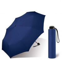 Ομπρέλα σπαστή μονόχρωμη χειροκίνητη μπλε ρουά Esprit Manual Mini Basic Folding Umbrella Royal Blue