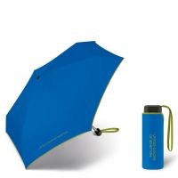 Ultra Mini Flat Folding Umbrella United Colors Of Benetton Egyptian Blue