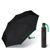 Automatic Folding Umbrella United Colors Of Benetton Mini Black