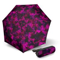 Super Mini Manual Folding Umbrella Knirps X1 2 Think Magenta