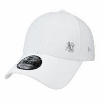 Καπέλο τζόκεϊ λευκό New York Yankees New Era Cap Mlb Flawless Logo Basic 940 White