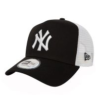 Summer Trucker Cap New York Yankees New Era Clean 2 Neyyan Black / White