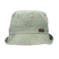 Summer Cotton Bucket Hat With UV Protection Sterntaler Safari Khaki