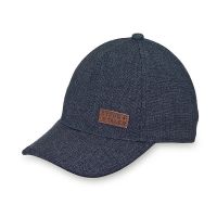 Summer Baseball Cap With UV Protection Sterntaler Denim Blue