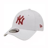 Summer Cotton Cap New York Yankees New Era 9Forty League Essential White / Red