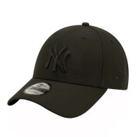 Summer Cotton Cap New York Yankees New Era 9Forty Base Snap Sporty  Cap  Black / Black