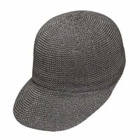 Summer Ladies Straw Cap Grey