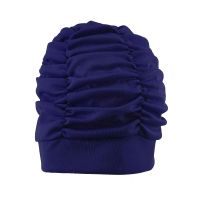 Σκουφάκι θάλασσας μονόχρωμο σκούρο μπλε Lycra Swimming Cap Dark Blue