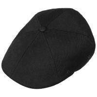 Καπέλο τραγιάσκα μαύρο Kangol Wool Flexfit 504