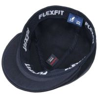 Καπέλο τραγιάσκα μπλε Kangol Wool Flexfit 504
