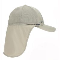 Summer UV Protection And Neck Cover CTR Nomad Trucker Cap Beige