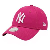 Summer Cotton Women's Cap New York Yankees New Era 9Forty League Essential Dark Fuchsia