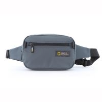 Τσαντάκι μέσης ανδρικό γκρι National Geographic Mutation Waist Bag N18381-22 Grey