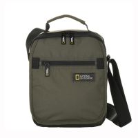 Utility Bag With Top Handle And Flap Khaki National Geographic Mutation Khaki