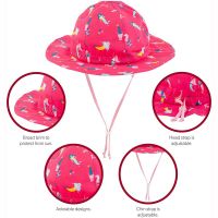 Summer Cotton Hat With UV Protection Memaid Stephen Joseph Pink