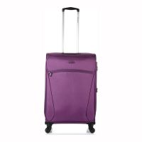 Medium Soft Luggage 4 Wheels Diplomat Praga 66 x 43 x 26 cm Purpe